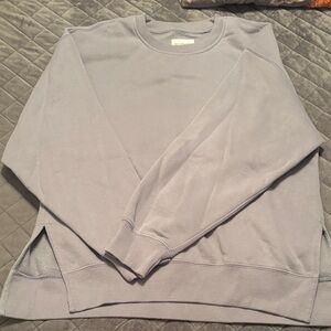 Abercrombie & Fitch Light Gray Sweatshirt  medium